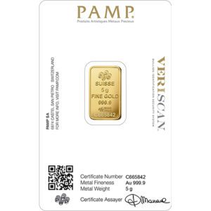PAMP Fortuna 5 Grams Gold Bar