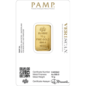 PAMP Fortuna 10 Grams Gold Bar