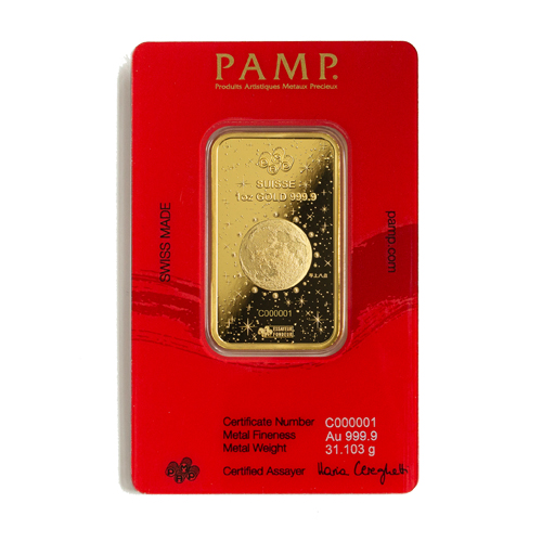 PAMP 2024 Lunar Calendar Dragon 1 Oz Gold