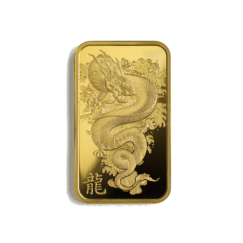 PAMP 2024 Lunar Calendar Dragon 5 Grams Gold