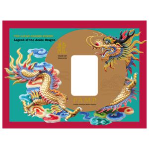 PAMP 2024 Lunar Calendar Dragon 5 Grams Gold