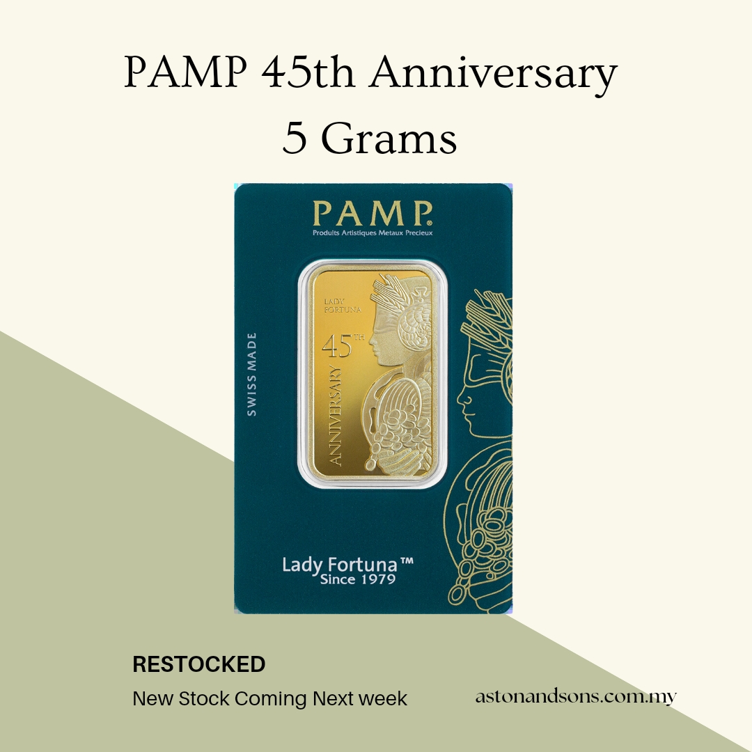 PAMP 45th Anniversary 5 Grams Restock