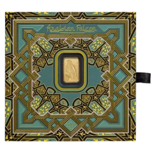 PAMP Suisse Arabian Falcon 5 Grams Gold Bar with Hanger