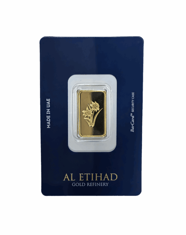 Al Etihad - Daffodils 5 Grams Gold Bar 999.9