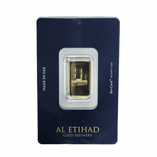 Al Etihad - Mecca 5 Grams Gold Bar 999.9