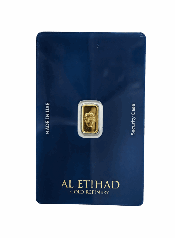 Al Etihad - Flower Basket 1 Gram Gold Bar 999.9