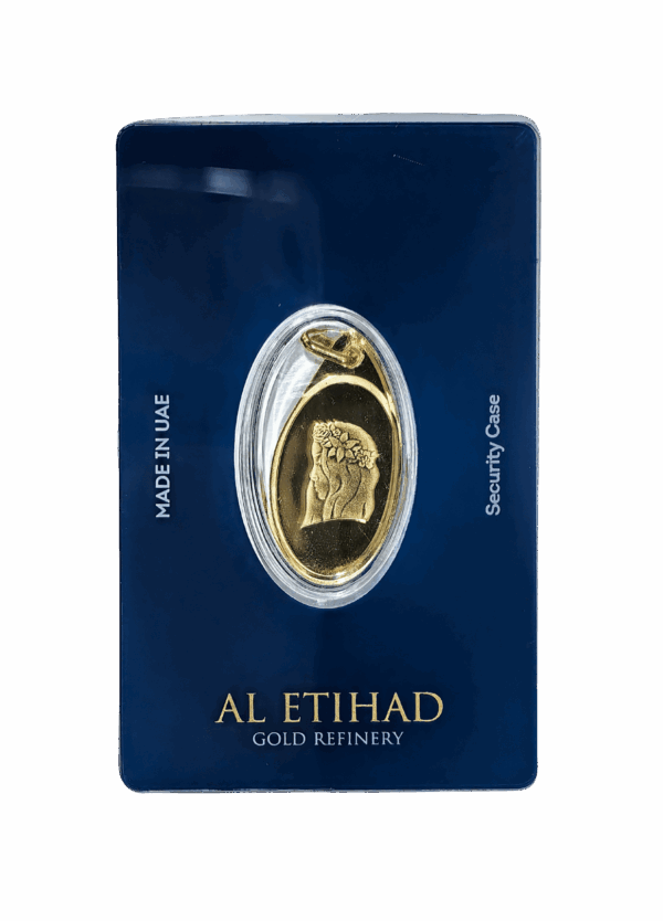 Al Etihad - Lady Flower 5 Grams Gold Pendant 999.9