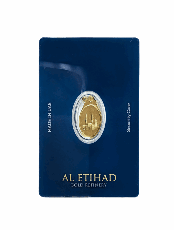 Al Etihad - Mecca 2.5 Grams Gold Pendant 999.9