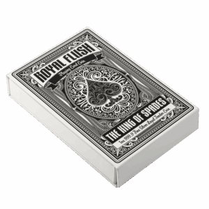 PAMP Suisse King of Spades 1oz silver coin shaped like a playing card with intricate engraved details