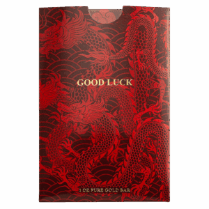 2025 PAMP Suisse Good Luck Yellow Dragon 5g 999.9 Gold Minted Bar in CertiPAMP Assay Card