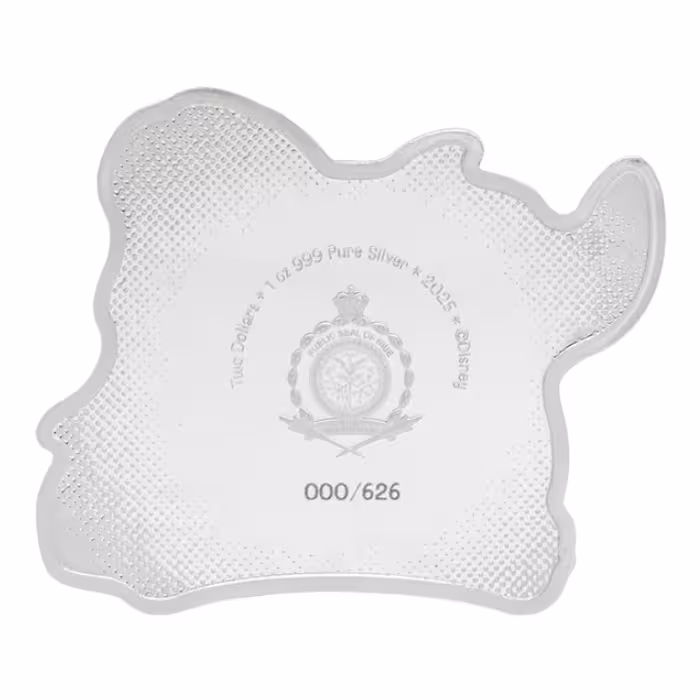 2025 Disney Stitch Mmmm Ice Cream 1oz Silver Coloured Proof Coin – Niue Limited Edition