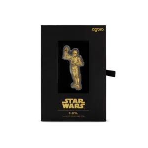 Star Wars C-3PO 1oz silver collectible coin with gold-plated and colorized finish – limited edition 2025 Niue release