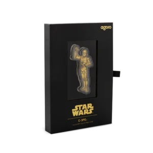 Star Wars C-3PO 1oz silver collectible coin with gold-plated and colorized finish – limited edition 2025 Niue release