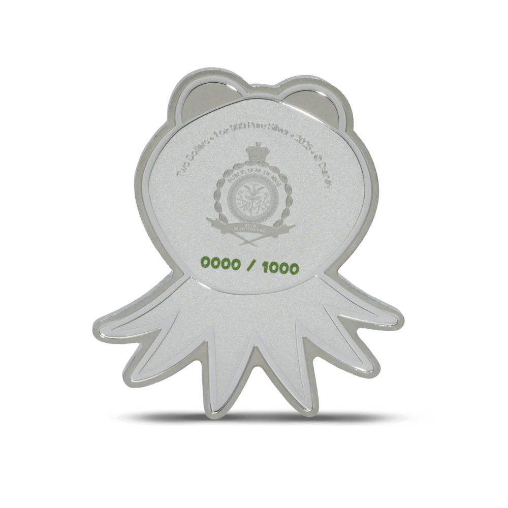 Disney The Muppets Kermit The Frog 1oz Silver Collectible Coin – 2025 Limited Edition Proof