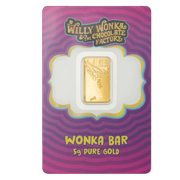 Willy Wonka™ 5 Grams Chocolate Gold Bar – PAMP Suisse (2025 Limited Edition)