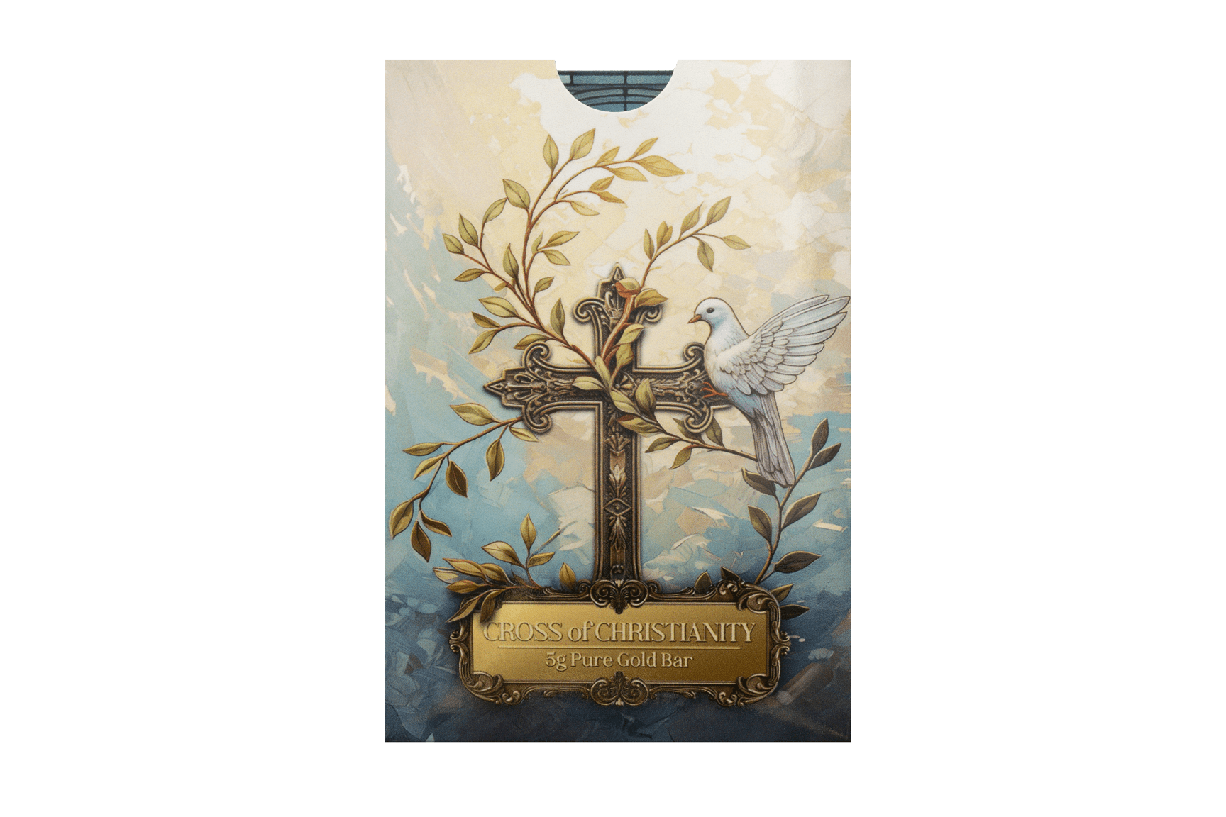 PAMP Suisse Cross of Christianity 5g Gold Bar in CertiPAMP Packaging