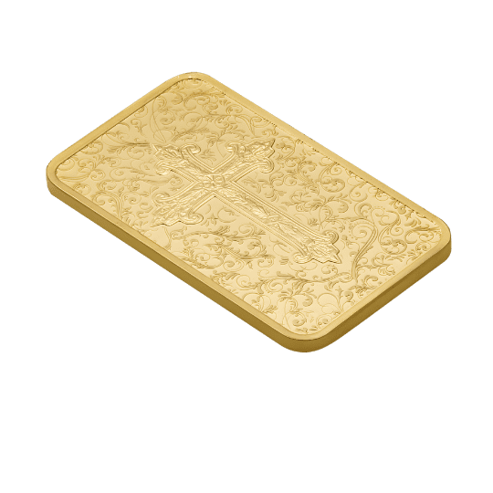 PAMP Suisse Cross of Christianity 5g Gold Bar in CertiPAMP Packaging