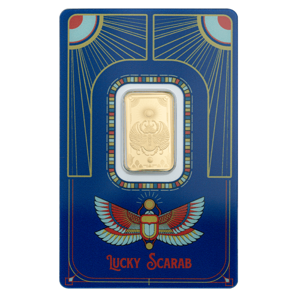PAMP Suisse Lucky Scarab 5 Grams Gold Bar (Limited Edition)