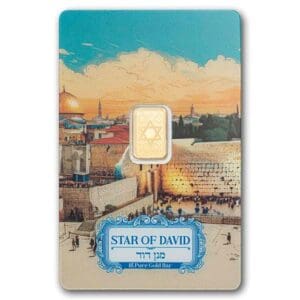 PAMP Suisse Star of David 1 Gram Gold Bar (Limited Edition)
