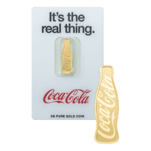 PAMP Suisse Coca-Cola® 140 Years Anniversary 5 Gram Gold Bar (Limited Edition)