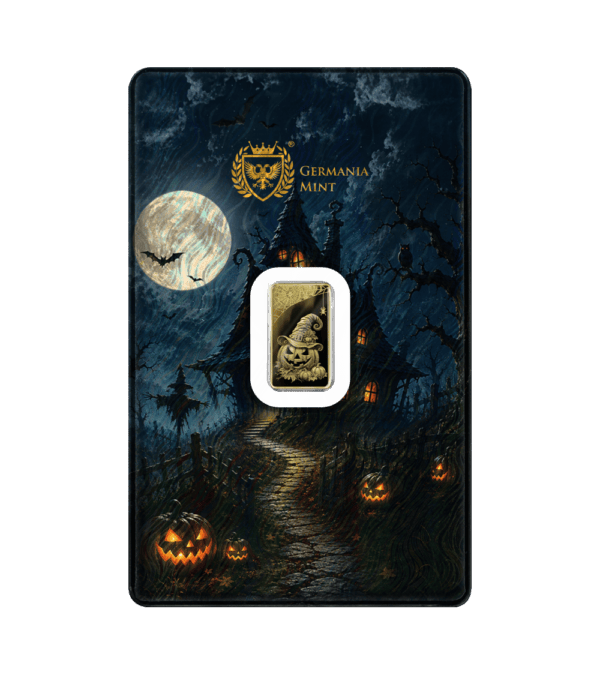 Germania Mint Halloween 2026 – 1/100 oz Gold Minted Bar (Limited Edition)