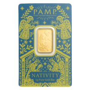 PAMP Suisse The Nativity – 5 Gram Gold Bar (Limited Edition)